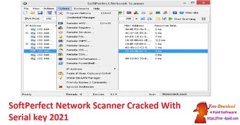 SoftPerfect Network Scanner Crack 7.2.8 With License Key Download 